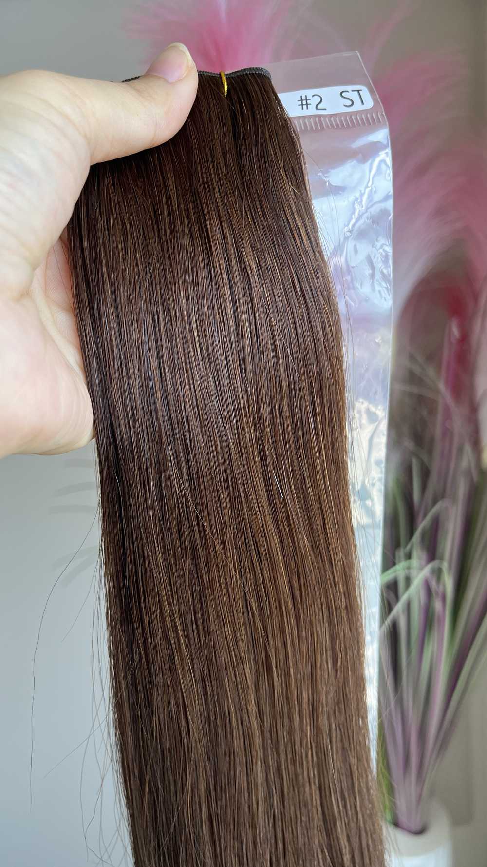 Genius Weft Virgin Human Hair Bundles 20" 22" Balayage Ombre Blonde Highlights Professional Salon Hair No Frizzy/Short Hair