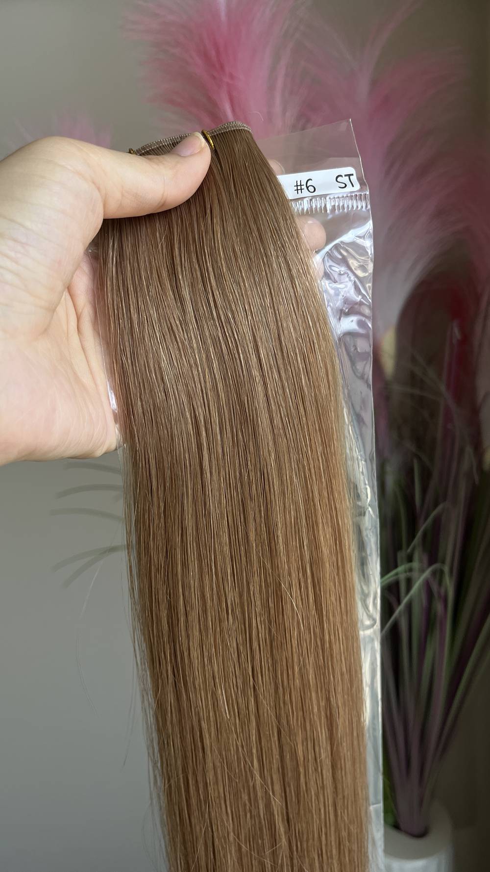 Genius Weft Virgin Human Hair Bundles 20" 22" Balayage Ombre Blonde Highlights Professional Salon Hair No Frizzy/Short Hair