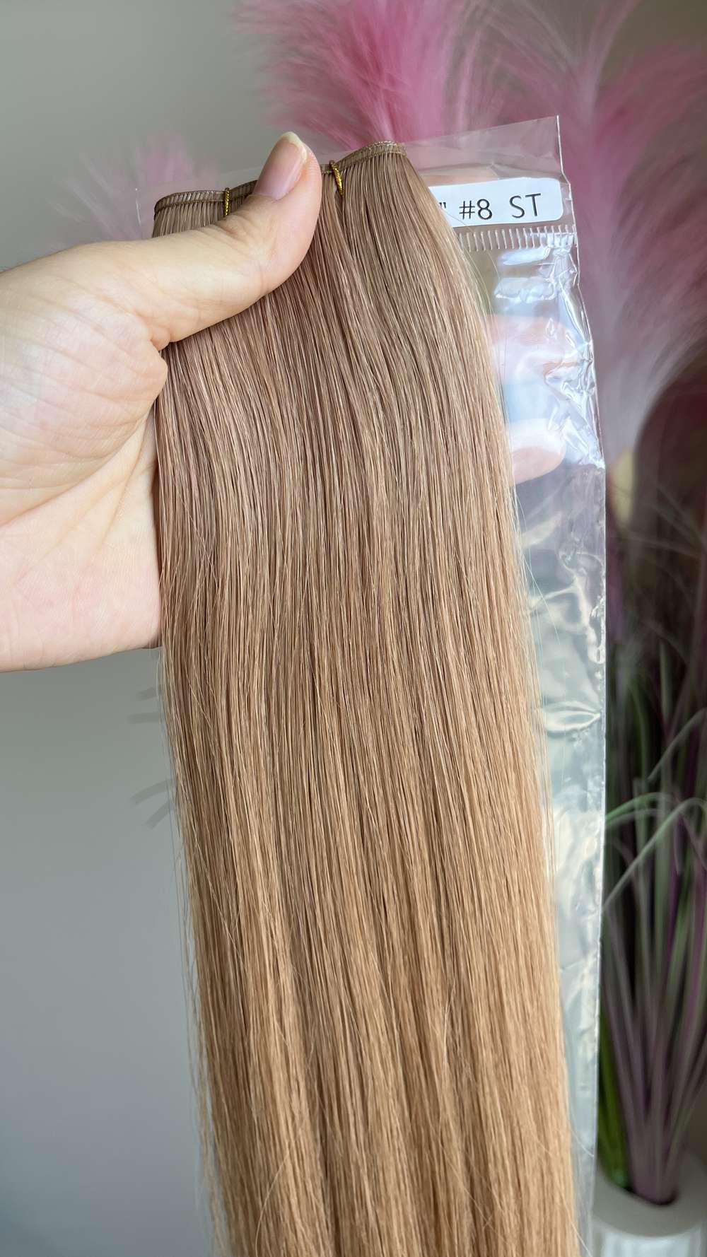 Genius Weft Virgin Human Hair Bundles 20" 22" Balayage Ombre Blonde Highlights Professional Salon Hair No Frizzy/Short Hair