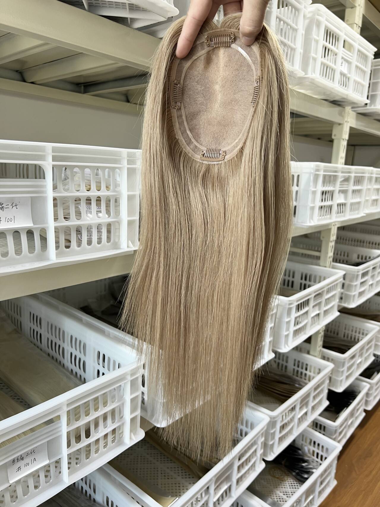 #6 Virgin Hair Human Hair Toppers 5.5"*6.5" MONO Premium Quality Cuticle Hand-Crocheted 130% Density Breathable