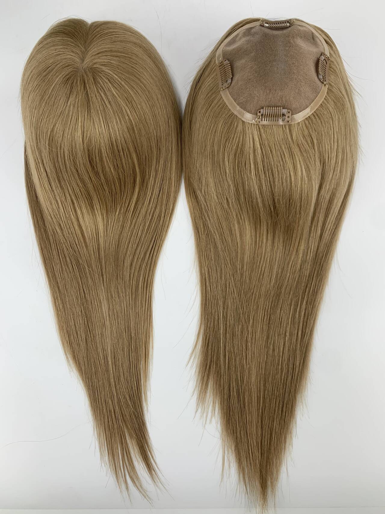 #6 Virgin Hair Human Hair Toppers 5x5inch MONO Premium Quality Cuticle Hand-Crocheted 130% Density Breathable