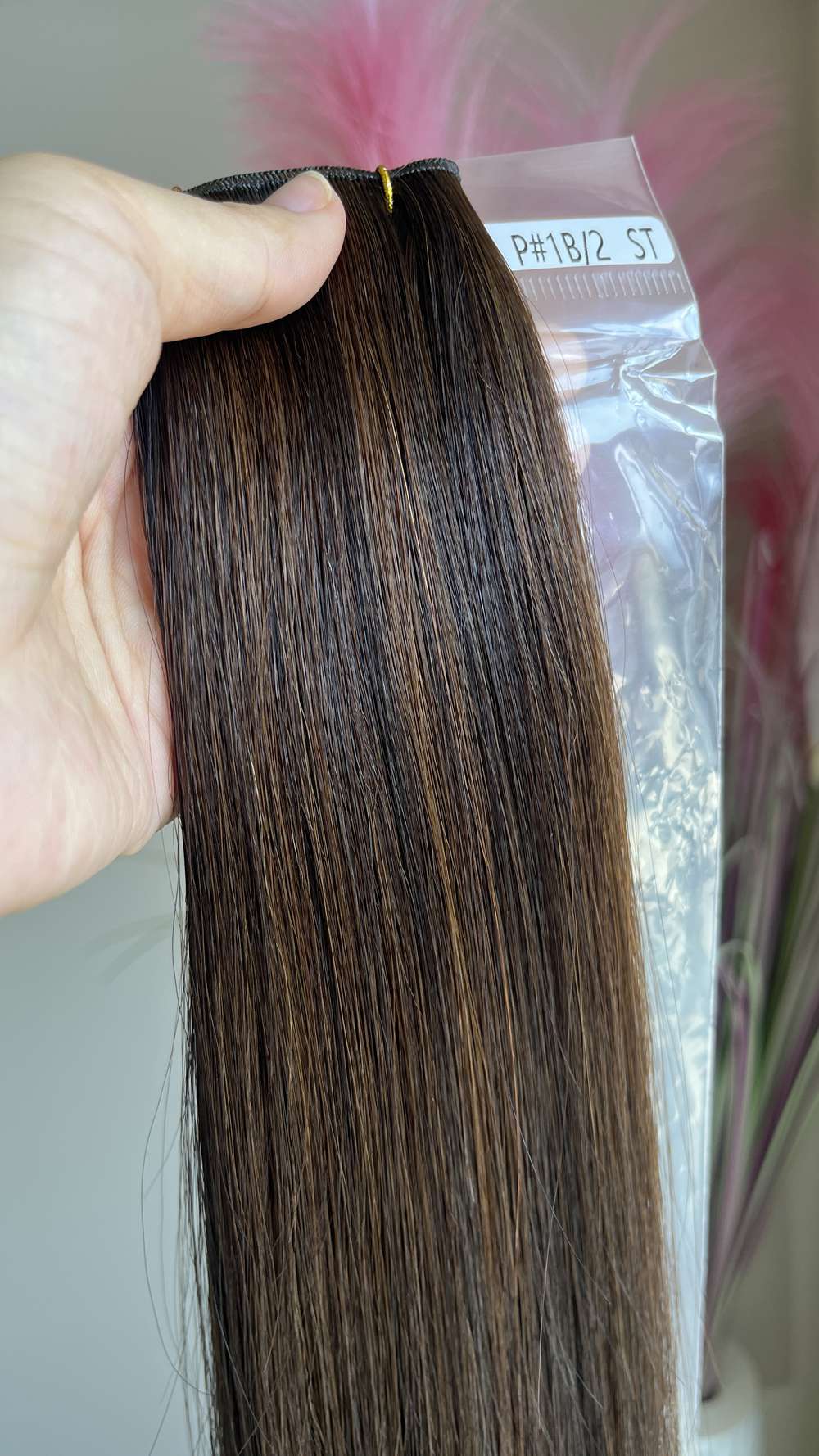 Genius Weft Virgin Human Hair Bundles 20" 22" Balayage Ombre Blonde Highlights Professional Salon Hair No Frizzy/Short Hair